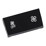 beler Negro Aire Acondicionado AC Panel de Control Climático Fan Speed Botón Interruptor Cubierta Apto para BMW 3 F30 F31 F34 F35 2013-2018