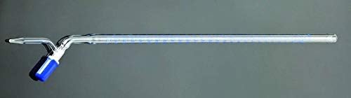 United Scientific BR2122-50 Burette with General Purpose Screw Thread Stopcocks with PTFE Keys, Class B, 50ml Capacity (Case of 6)