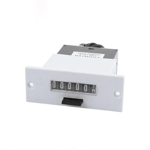 Contador electromagnético LFC-6 evita pérdidas de datos en cortes de luz AC 220V 6 dígitos