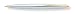 Cross ATX, Medalist, Ballpoint Pen, with Two-Tone Combination of Polished Chrome and 23 Karat Gold Plated Appointments (882-10)