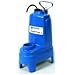 Goulds PV51P1, Model PV5, PV Series, Vortex Sewage Pump with Piggyback Wide Angle Float Switch, 1/2 HP, 115 Volts, 1 Ph, 2" NPT Vertical Discharge, 100 GPM Max, 22 ft Max Head, 10 ft Cord, Automatic