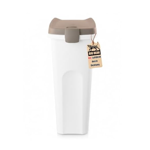 BigDean 40L Futterbehälter mit Rollen