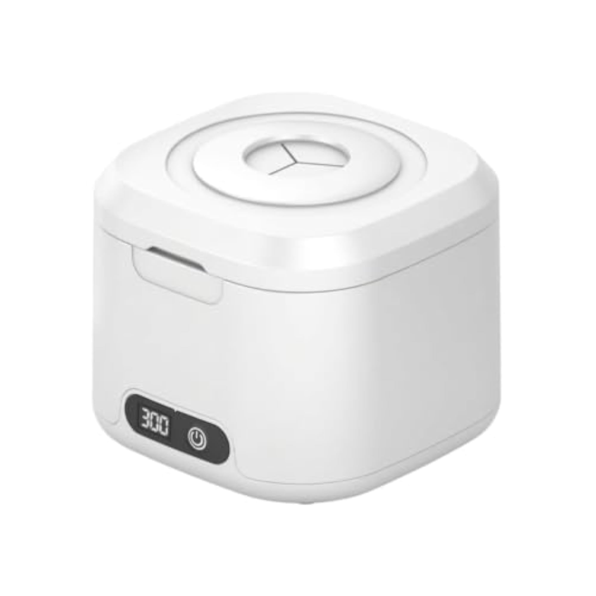 Compact Acoustic Jewelry Cleaner with Lamp
