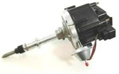 HEI Electronic Distributor Cap for Chevy Inline 6 Cylinder 230 250 292, Black