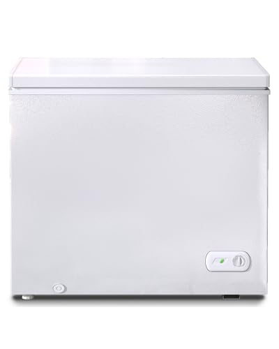 10 Best Chest Freezers of 2026 for Extra Cold Storage Space 15 Muhub 10.0 Cu.Ft Chest Freezer,Deep Freezer with Removable Basket,Compact Freezer with Top Open Door, Adjustable Temperature, Low noise,Suitable for Kitchen Dorm Garage and Shed,White