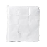 Lot de 1200 tampons carrés en coton démaquillant pour salon de beauté, tatouages, cosmétiques efficaces, lingettes pour vernis à ongles