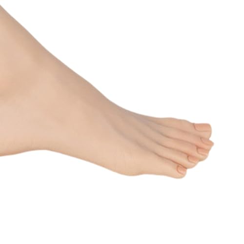 Generic Female Mannequin Feet Display, Foot Model Photography Prop, Ankle Bracelet Shoes Sock Display for Shoes Jewellery , Right, 22cmx17cmx8cm