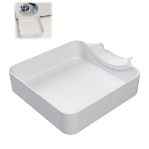 Drain Funnel Tray Compatible with Bosch Washing Machines, Front Load Washer Pump Filter Water Catcher, Laundry Maintenance Drain Guide Accessory for Cleaner Filter Cleaning