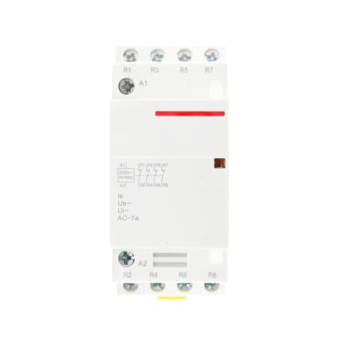Contacteur modulaire 4NO 16A 24V pour rail DIN domestique