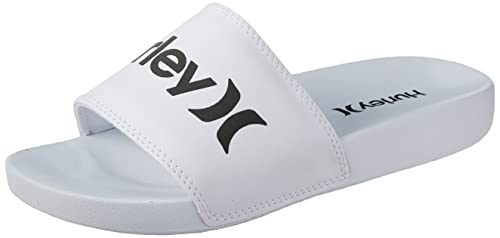 Hurley Slide Oneeonly, Chinelo Masculino, Branco/Branco, 39/40