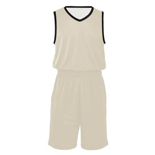Maillot de basket-ball enfant avec short ensemble de sport blanc GuoChe