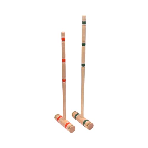AmishToyBox.com Deluxe 8-Player Croquet Game Set with Duffel Carry Bag (Four 28\"/Four 32\" Handles) - Thumbnail 3