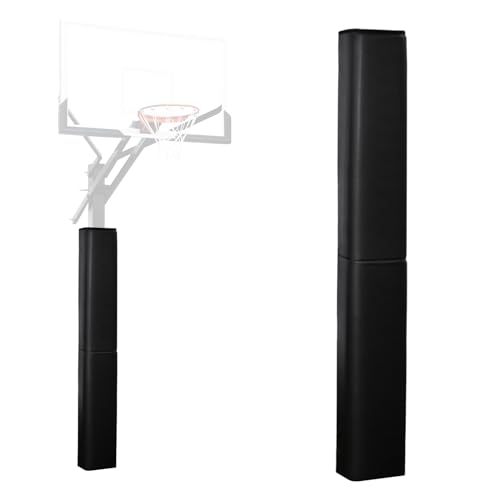 VANCL 6 Feet Pole Padding Square Hoop Padding Basketball Heavy Duty Safety Pole Pads Basement Garage Pole Padding 4''-6''Pole-6 Feet Tall…