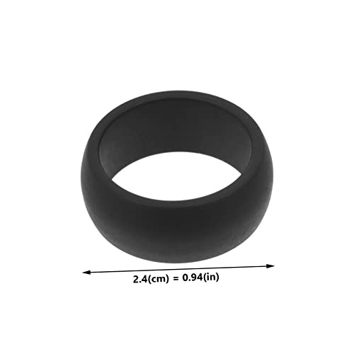 Protector de anillos de silicona para dedos 4 piezas miniatura 6