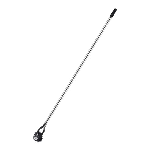 PHENOFICE Coupe-Bordures Manuel pour Pelouse 1 Jeu De Roues Coupe-Bordures Rotatif en Métal pour Le Retrait Poignée Allongée pour Un Démontage Facile