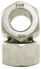 5/16"-18 Heavy Hex Nuts / 316 Stainless Steel (Quantity: 100 pcs)