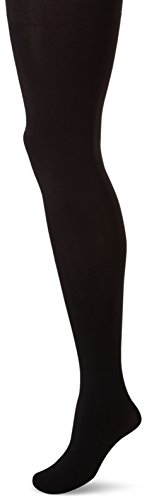 Gold Toe Women's High Waisted Opaque Tights, 1 Pair, Black, C