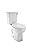 American Standard 288AA115.020 H2Optimum Siphonic Right Height Elongated Toilet with Right Hand Trip Lever, White