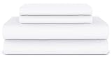 Trou Vaille TROUVAILLE 4Pcs Extra Deep Pocket Full Size Sheet Set - 100% Cotton & Polyester Sheets ,
