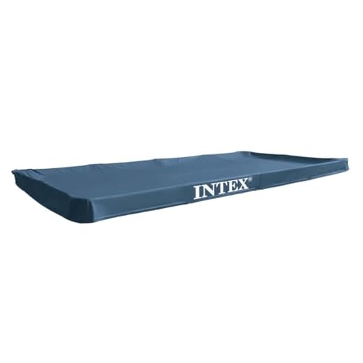 Intex 28039 - Cobertor Piscina Rectangular Prisma/Small Frame 4.50M X 2.20M, Color Azul
