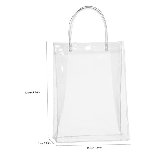 Bolsas para envolver regalos de bodas con asas transparentes KOMBIUDA 2