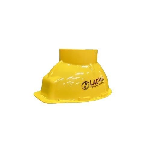 Image of LADWA Loader Safety Helmet in Yellow Color, Heavy Duty Industrial Protective Hard Hat for Construction, Engineering, Factory and High Risk Workplace Safety Use