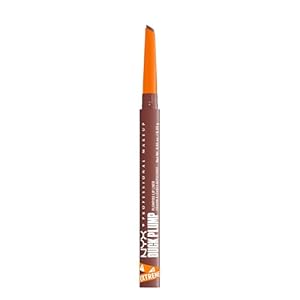 NYX Professional Makeup Plumping Lip Liner, Lip Liner, Up To 10 HR Wear, Matte Finish, Duck Plump, Nude Flip