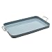 Produktbild GreenPan Valencia Pro Grillpfanne mit Doppelbrenner, 45,7 x 27,9 cm, Induktionsgeeignet, Keramik-Antihaftbeschichtung, PFAS-frei, rechteckiges Kochgeschirr, Edelstahl-Griffe, spülmaschinenfest, ofen-