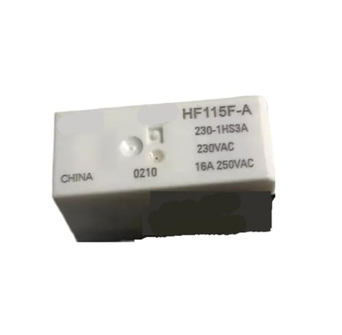 Relé HF115F-A 230-1HS3A de 16A y 6 pines para placas de circuito 230VAC