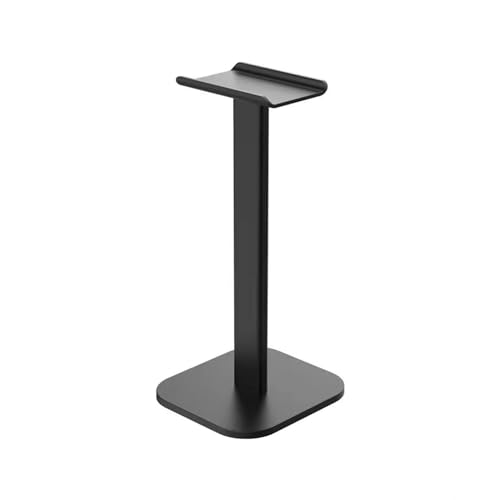 Tonskooners Headphone Stand,Headset Holder with Aluminum Supporting Bar Flexible Headrest Anti-Slip Earphone Stand for All Headphones