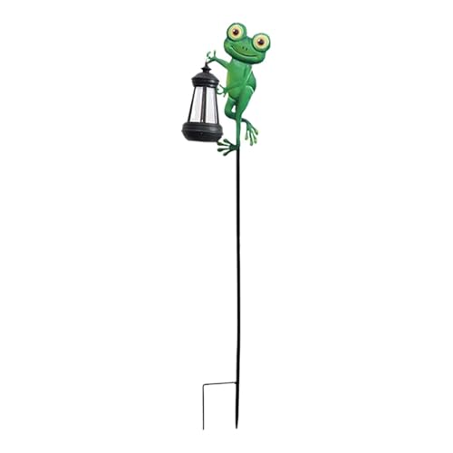 Lampe solaire grenouille étanche pour illuminer vos soirées sur la terrasse