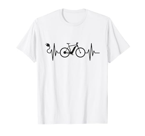 Cycling Electric Bicycle Cyclist E-Bike T-Shirt