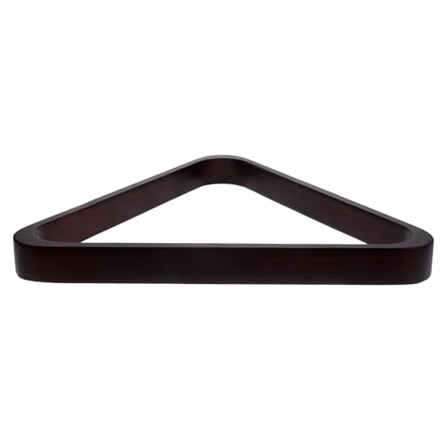 Hemoton Wooden Billiard Rack Triangle Pool Ball Rack Pool Table Triangle Billiards Accessory