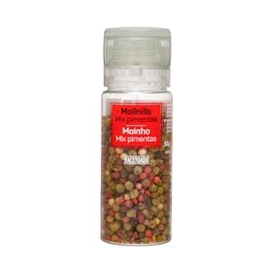 Molinillo mix pimientas Hacendado Bote 50 g Pack 2