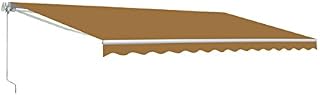 ALEKO AW13X10SAND31 Retractable Patio Awning 13 x 10 Feet S