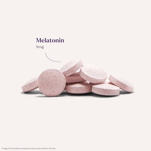 image for Natrol Melatonin 5mg Fast Dissolve Tablets, Sleep Support Supplements 