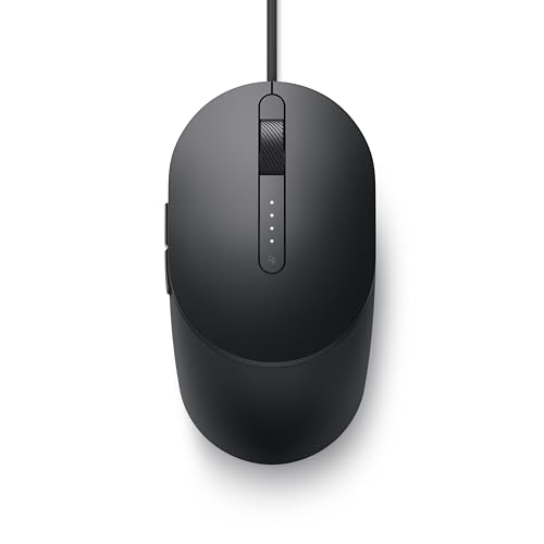 MS3220-BLK - Mouse Laser Wireless, Colore: Nero