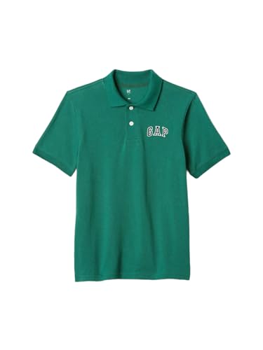 Image of Gap Boys' Short Sleeve Logo Polo Shirt