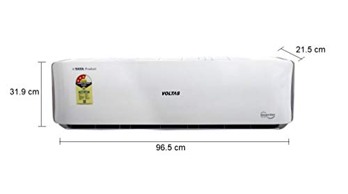 Image of Voltas 1.5 Ton 3 Star Inverter Split AC (Copper 183V DZU /183 VDZU2 White)