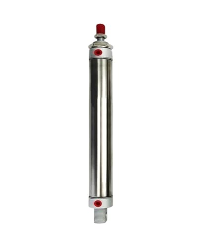 Cylindre pneumatique MA40 double effet en acier inoxydable à course 300mm