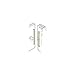 In Swinging Latch Protector Finish: Brass Plated, Size: 12? H x 1? W x 0.75? D