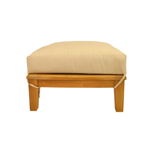 Maykoosh Coastal Craftsman Elegance Ottoman Cushion