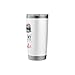 Funny Sewing Quilting Quilter Fabric Is My Sew Mate Stainless Steel Insulated Tumbler