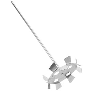 Holibanna Zuverlässiger Betonmischer Rührstab Für Bohrmaschine Langlebiger Zement-mixstab Einfach Zu Montierender Rührstab Für Estrich Farbe Und Baustoffe Praktisches Umrührwerkzeug Für Heim