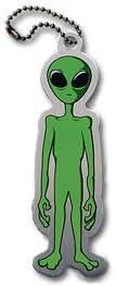 Helium the Alien Travel Tag