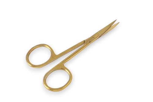 F.A.R.A.H Gold Nail Scissors - Precise Cuticle Trimmer - Stainless Steel