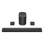 VIZIO 5.1.2 Elevate SE Soundbar, Wireless Subwoofer, Surround Sound w/Dolby Atmos & DTS:X, Bluetooth Speaker, QuickFit™ Compatible – SL512X-08 (New, 2024 Model)