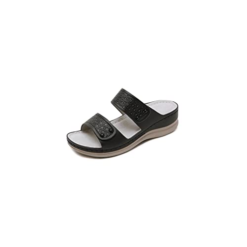 Sandales pour femmes pieds sensibles solution grand confort abricot 5.5 UK