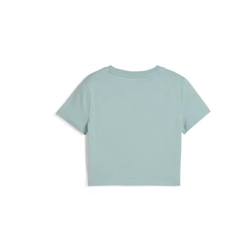 PUMA Kids Girls Wardrobe Essentials Baby Tee Casual Tops Casual - Green2