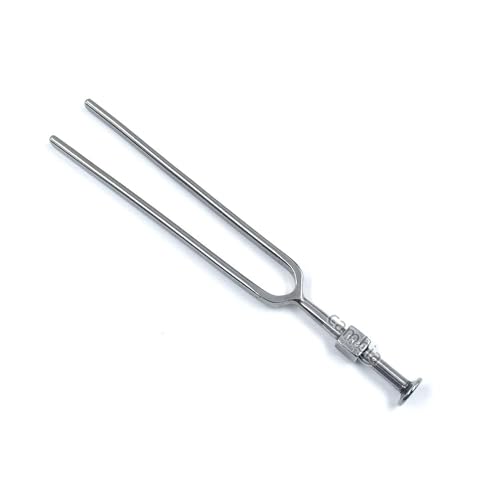 Image of Cambia Premium Quality Stainless Steel Goniometer Set of 3 with Knee Hammer and Measuring Tape Designed for accurate measurement of joint angles (with Tuning Fork 1024hz)